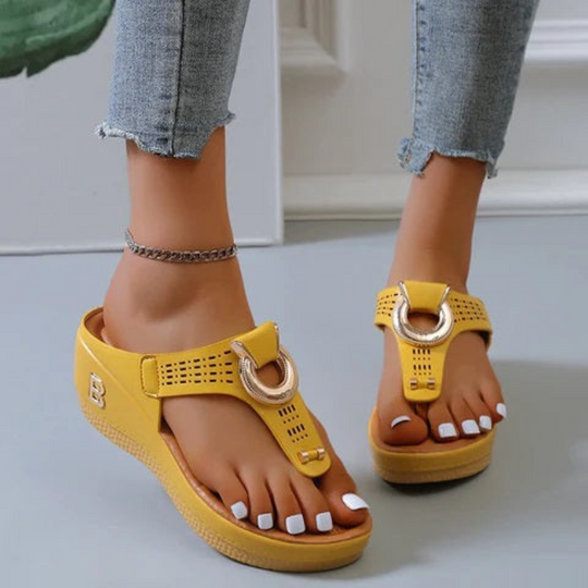 Heidi-Mode | Leichte Bequeme Sandalen für Damen
