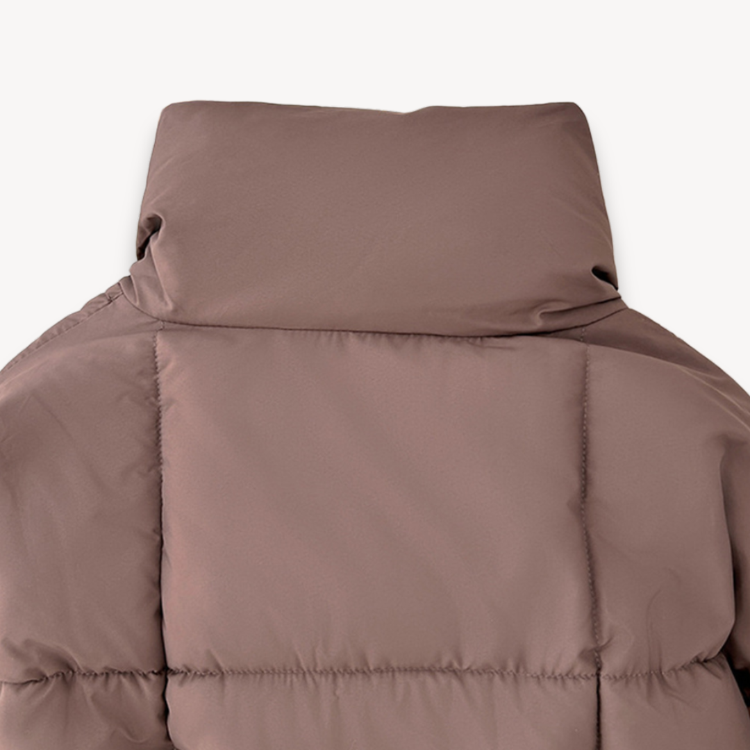 Heidi-Mode | Gurtelter Stepp-Pufferjacke für Frauen