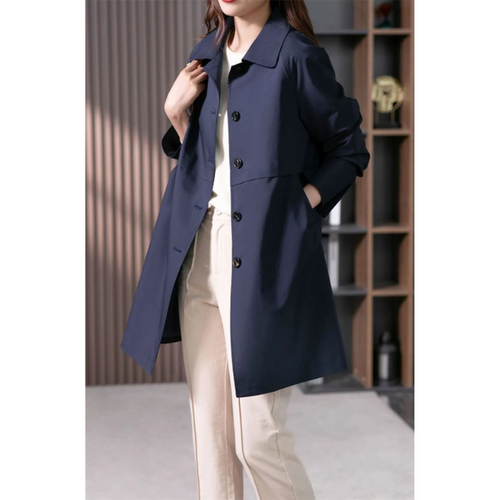 Modischer Trenchcoat Jacke Tailliert Damen