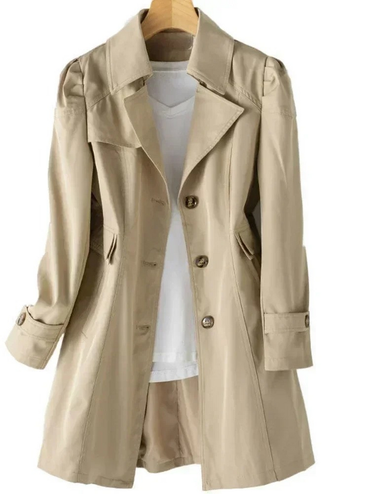 Kurze Trenchcoat Leichte Damenjacke