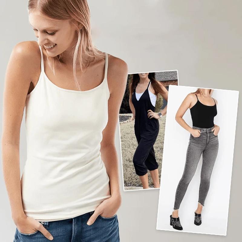 Heidi-Mode | Gepolstertes Top mit Eingebautem Bh