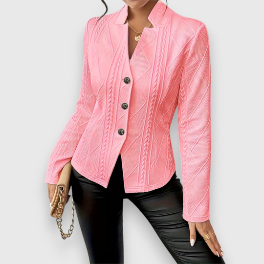 Heidi-Mode | Handgefertigte Blaue Jacke für Damen