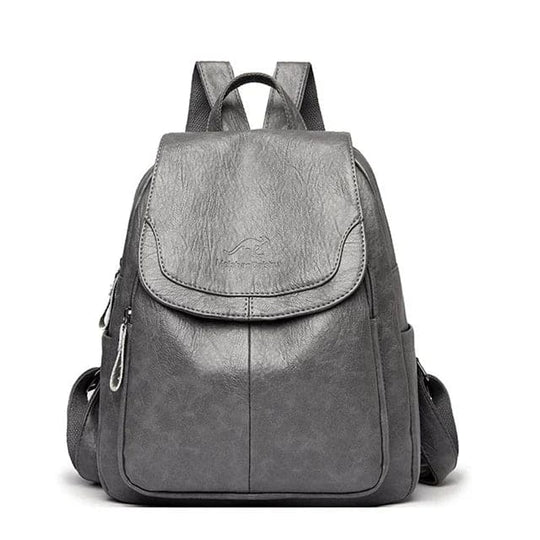 Heidi-Mode | Elegante Leder Rucksack für Stilvolle Frauen