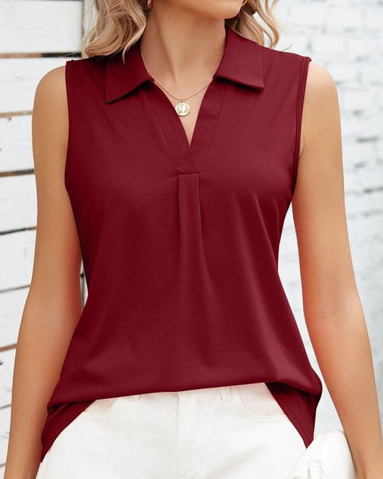 Heidi-Mode | Leichte Ärmellose Bluse