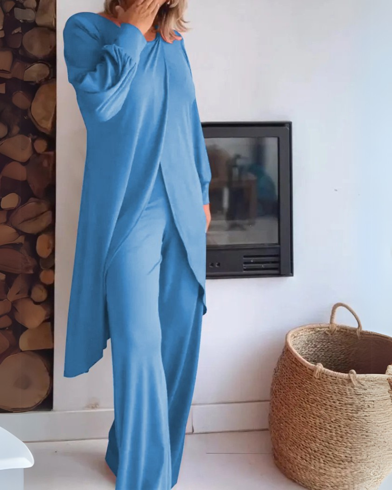 Heidi-Mode | Bequemes Zweiteiliges Satz für Damen