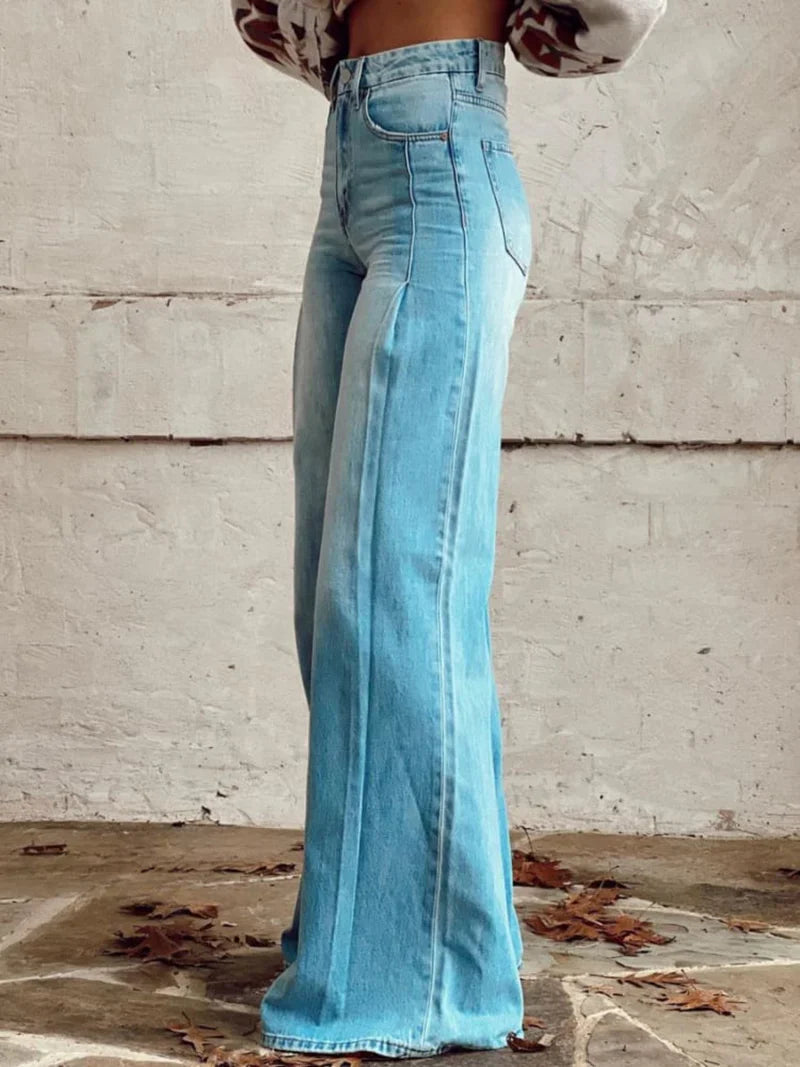 Heidi-Mode | Bedruckte Weite Hose
