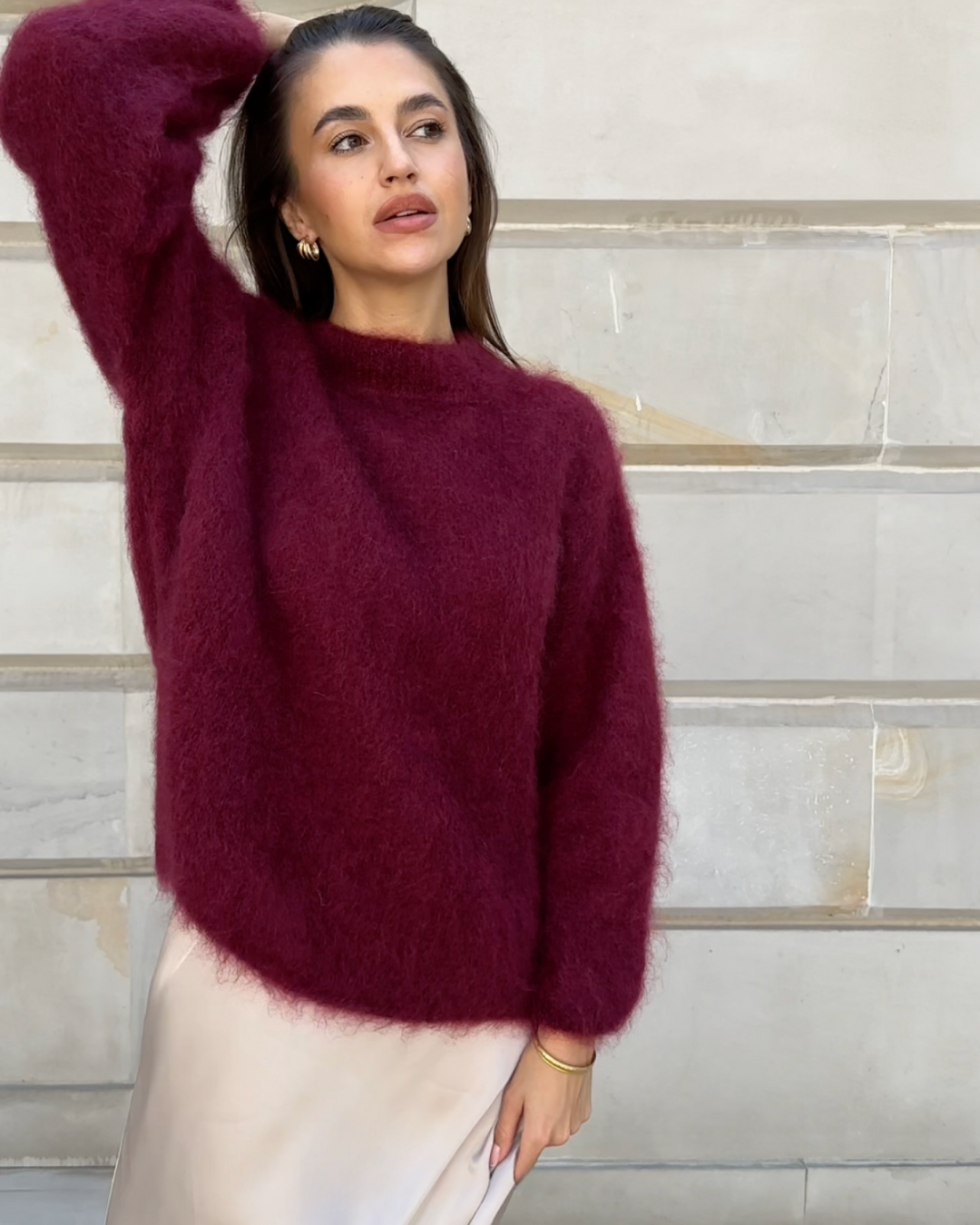 Heidi-Mode | Kuscheliger Mohair Pullover