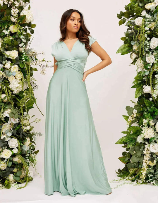 Satin Cocktailkleid - Emely