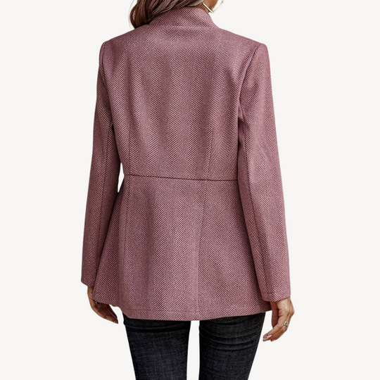 Heidi-Mode | Damen Fischgrät Blazerjacke