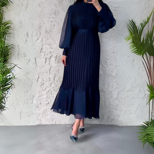 Heidi-Mode | Plissee Elegantes Kleid