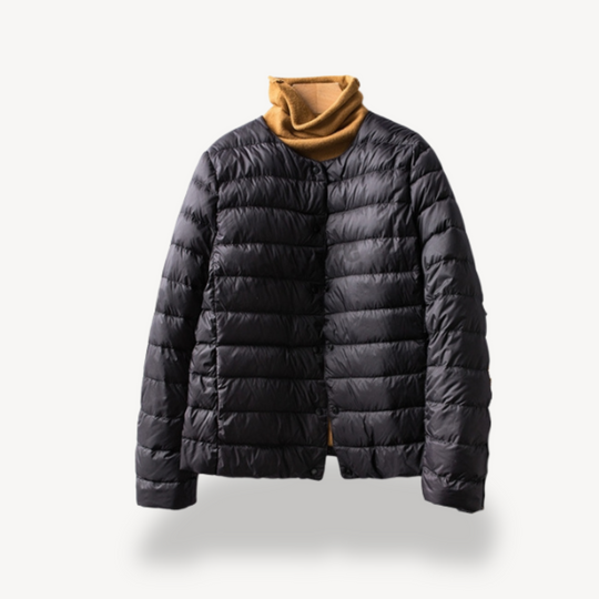 Heidi-Mode | Pufferjacke Leichte Winteroberbekleidung für Frauen