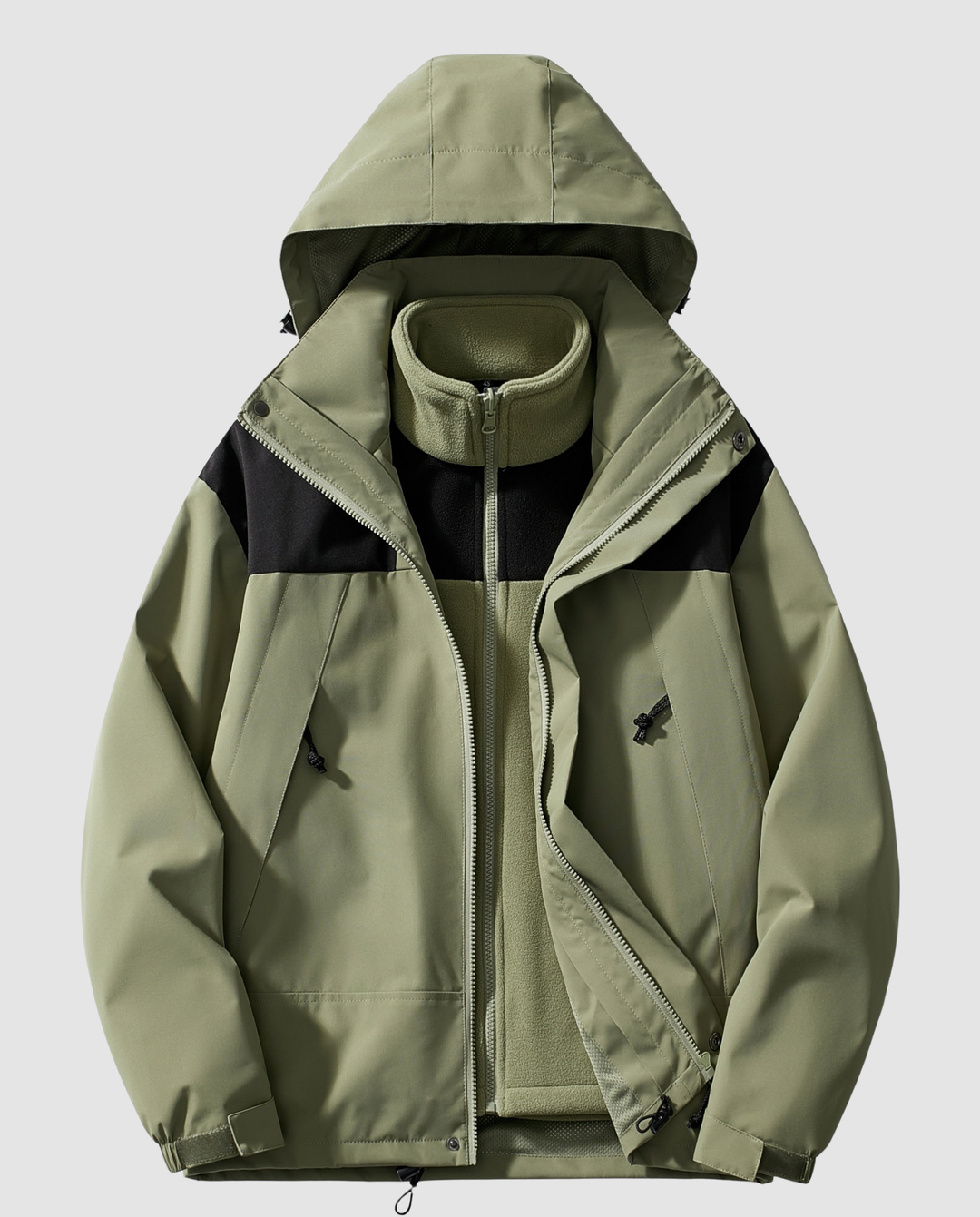 Warme Damen Winterjacke Fleece | Heidi-Mode