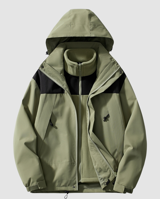 Warme Damen Winterjacke Fleece | Heidi-Mode