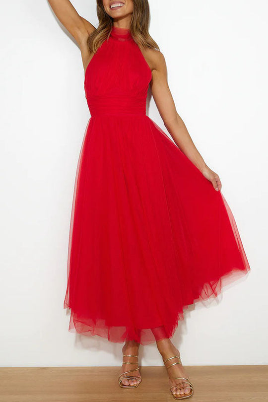 Heidi-Mode | Fließendes Lang Rock Kleid