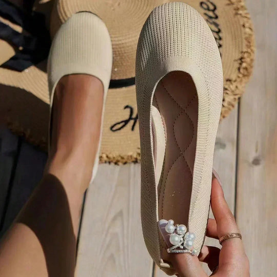 Heidi-Mode | Rutschfeste Schuhe Khaki Ella
