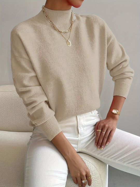Heidi-Mode | eleganter Rollkragenpullover