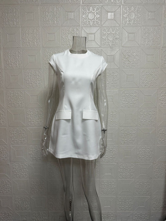 Heidi Mode | Taillenkleid im Taschendesign