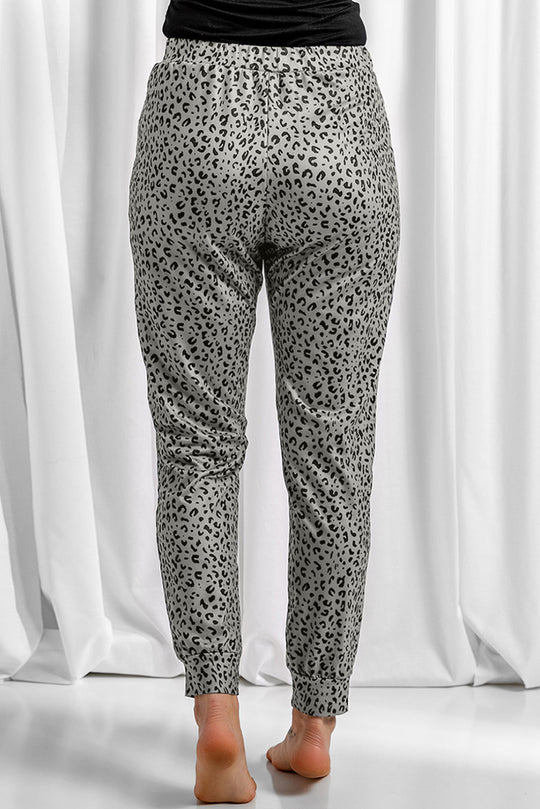 Breezy Leopard Jogginghose