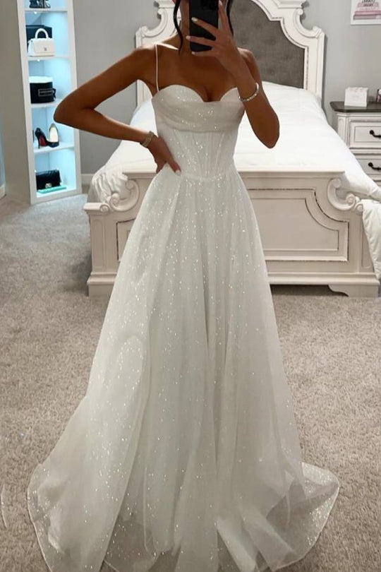 Heidi-Mode | Glitter Ballkleid mit Schnürung