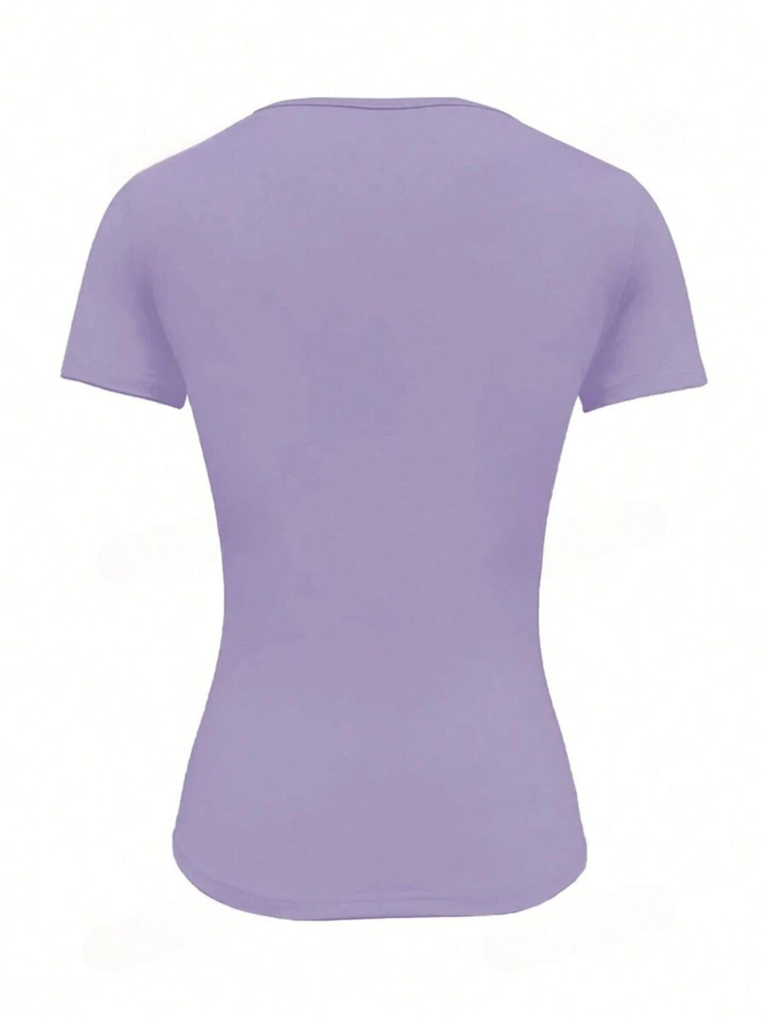 Heidi-Mode | Rundhalsausschnitt Kurzarm T-Shirt