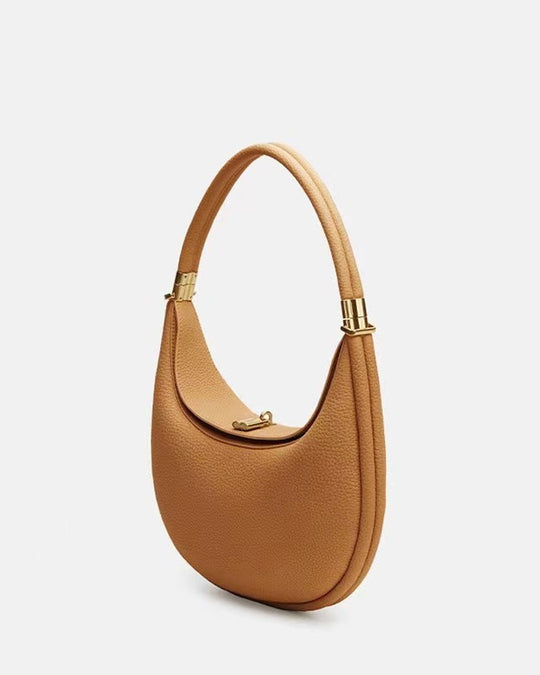 Heidi-Mode | Einfarbig Eleganter Halbmondförmiger Schultertasche