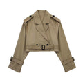 Heidi-Mode | Kurzer Trenchcoat