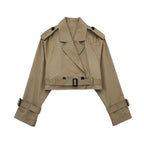 Heidi-Mode | Kurzer Trenchcoat