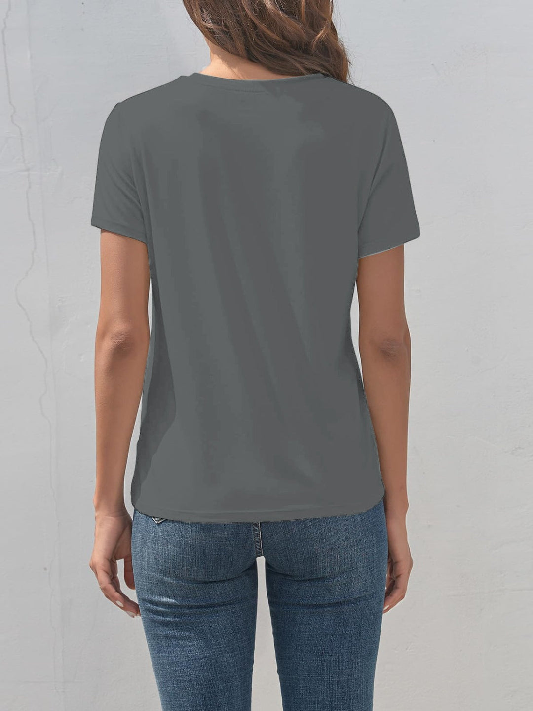 Heidi-Mode | Katzen Rundhals Kurzarm T-Shirt
