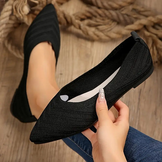 Heidi-Mode | Elegante Slip On Schuhe mit Leopardenmuster und Spitzem Zeh