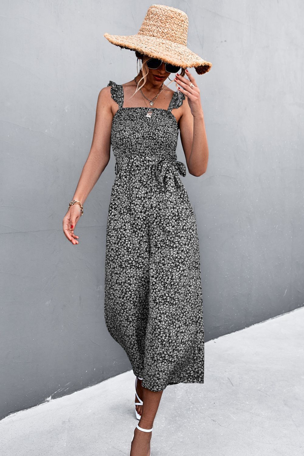 Heidi-Mode | Jumpsuit Elegant Eizigartig Druck