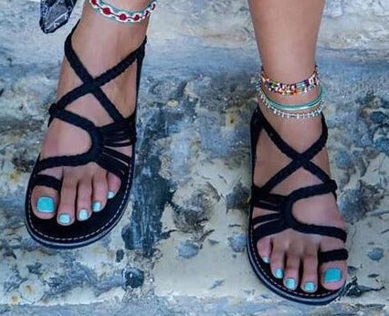 Heidi-Mode | Badesandalen Farbenfroh