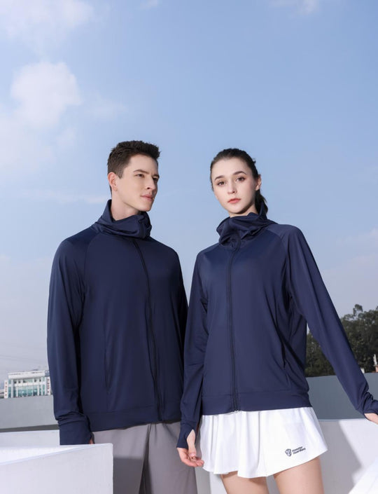 Heidi Mode | Eisempfindliche bakteriostatische und milbenentfernende Sonnenschutzkleidung mit Sonnenschutzmaske