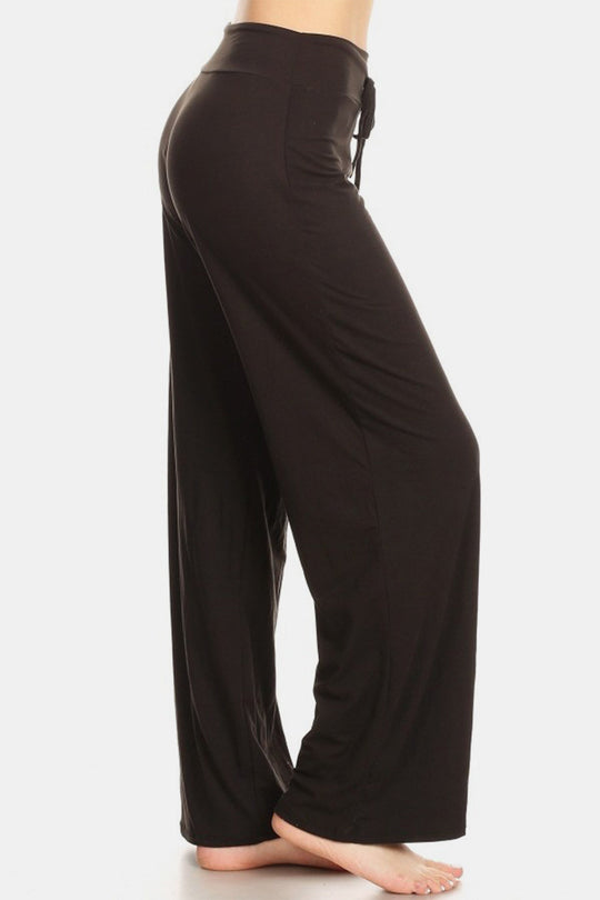 Heidi-Mode | Leggings Depot Hohe Taille Kordelzug Weite Hose