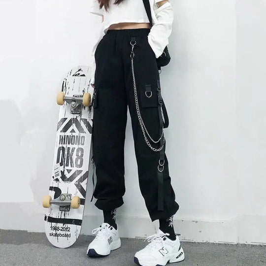 Heidi-Mode | Punk Haremshorts mit Taschen