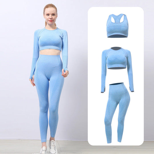 Schnelltrocknendes Enges Yogahosen-Set