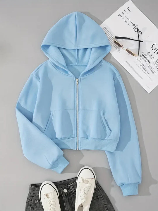 Heidi-Mode | Stylischer Zip-Up Hoodie