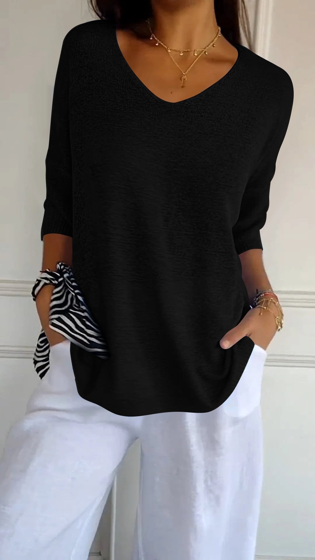 Heidi & Sara Shirt | Bequemer, lockerer Pullover