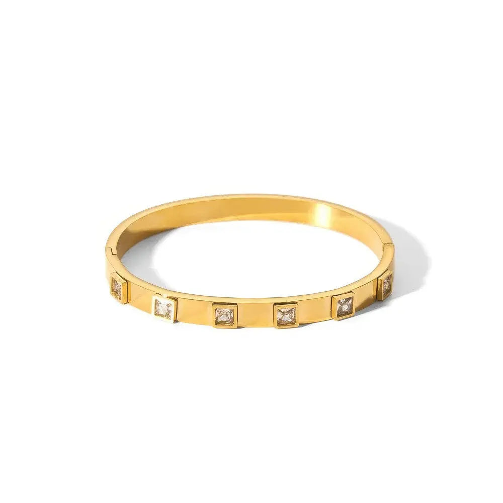 Heidi-Mode | Edelstahl Kubische Zirkonia Armbänder