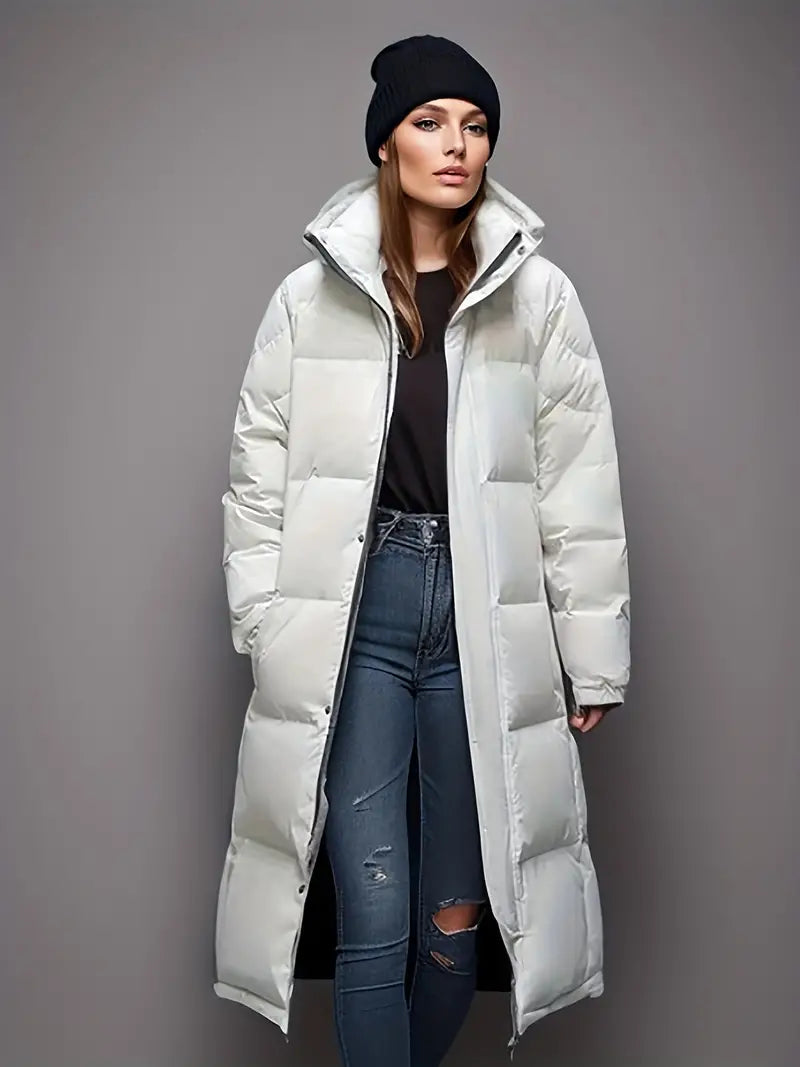 Heidi-Mode | Damen Langer Winter Daunenmantel