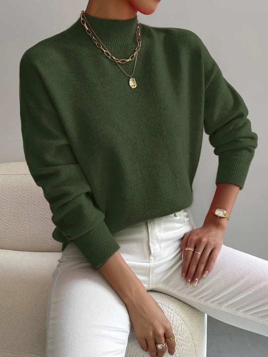 Heidi-Mode | eleganter Rollkragenpullover