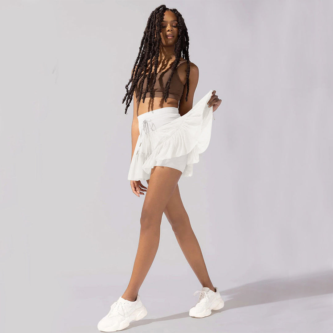 Heidi-Mode | Sommermode Faltenrock Anti-Expansion Sicherheitshose