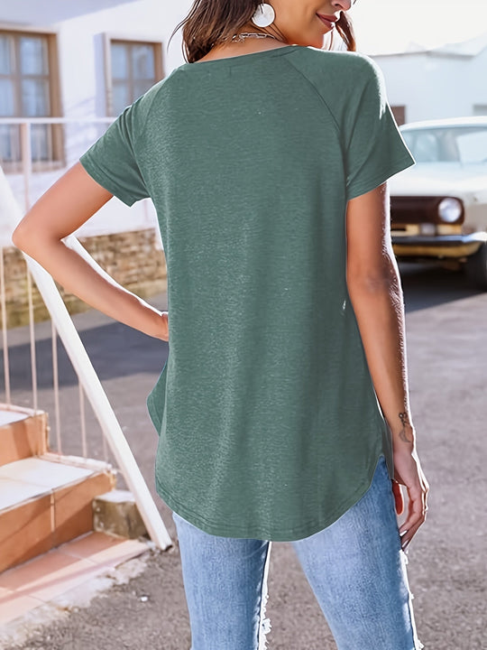 Heidi-Mode | Sommer T-Shirt I Leinen für Damen