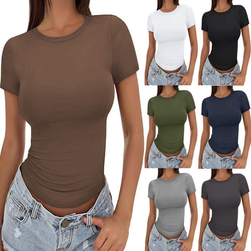 Heidi Mode | T-Shirt mit Rundhalsausschnitt