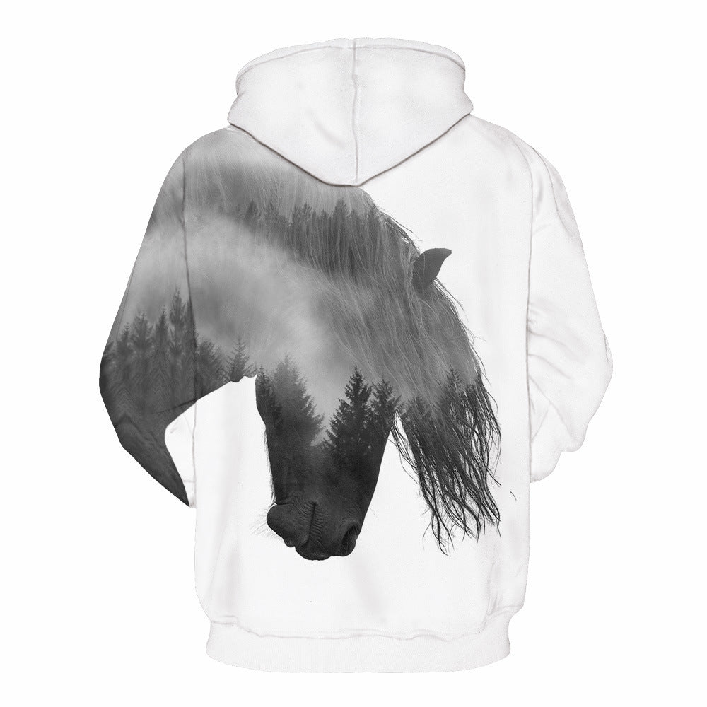 Damen Kapuzensweatshirt mit Spiderman-Design und strukturiertem Obermaterial Heidi-Mode