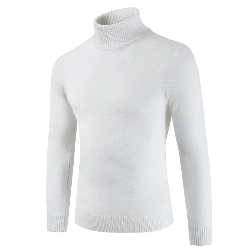 Damen Rollkragenpullover aus feiner Baumwollmischung Heidi-Mode