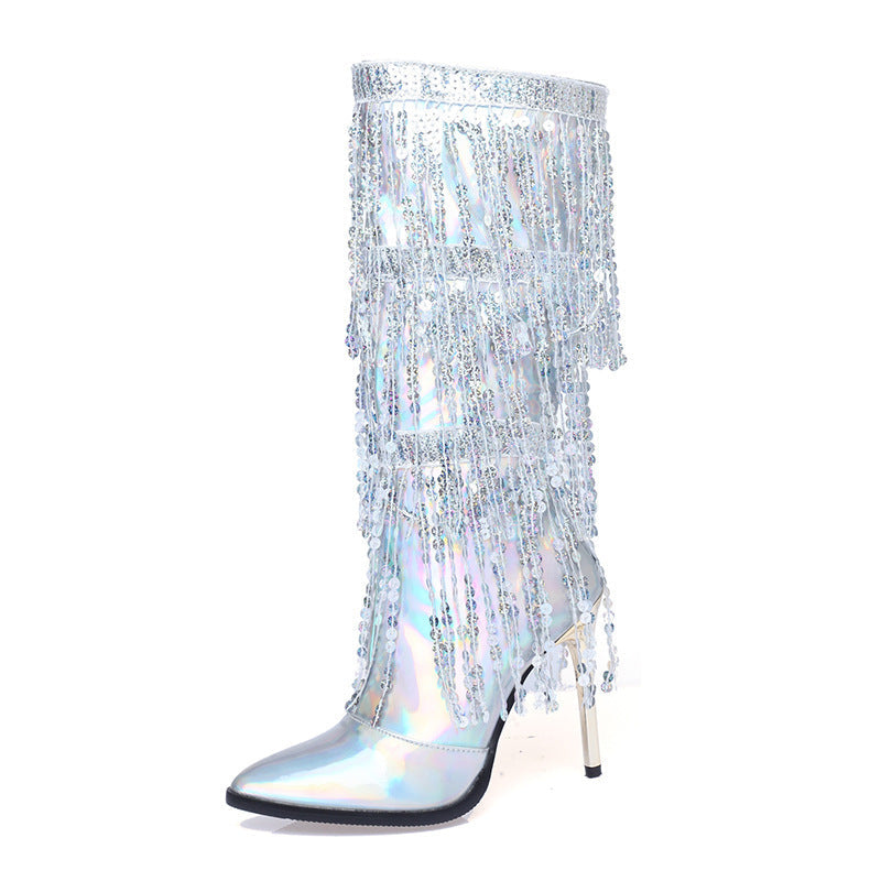 Heidi-Mode | Neue Damen Tanzstiefel Sind Modisch und Sexy
