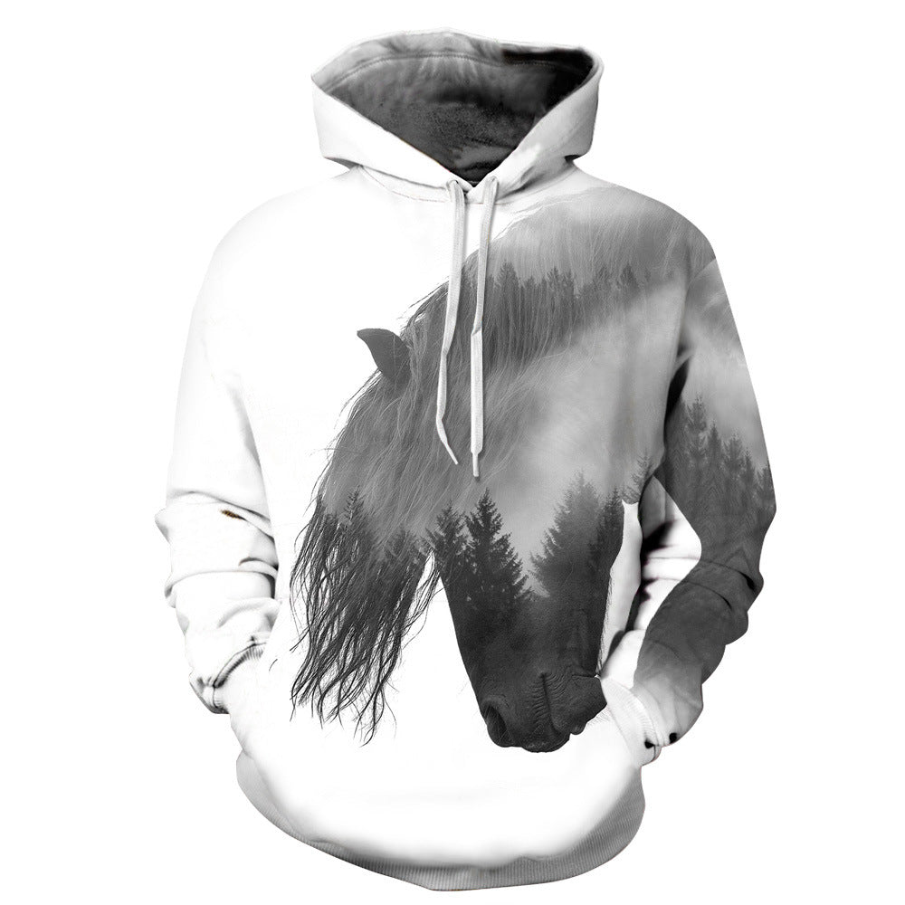 Damen Kapuzensweatshirt mit Spiderman-Design und strukturiertem Obermaterial Heidi-Mode