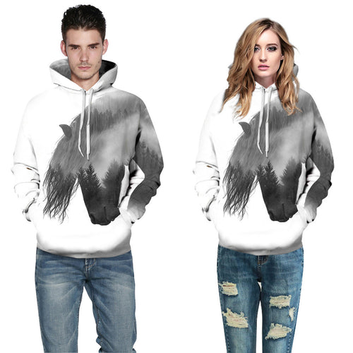 Damen Kapuzensweatshirt mit Spiderman-Design und strukturiertem Obermaterial Heidi-Mode