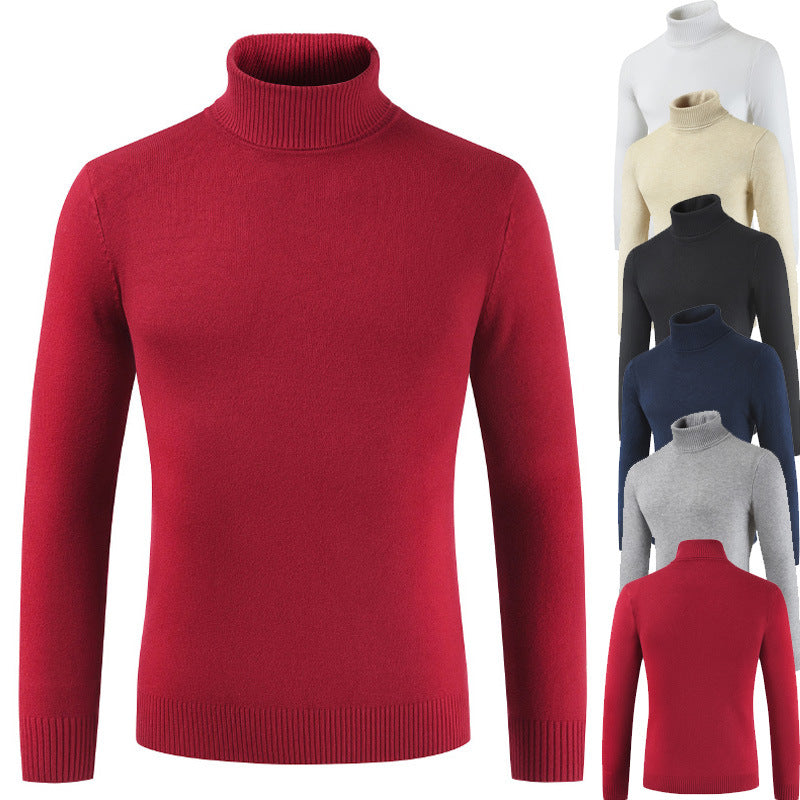 Damen Rollkragenpullover aus feiner Baumwollmischung Heidi-Mode