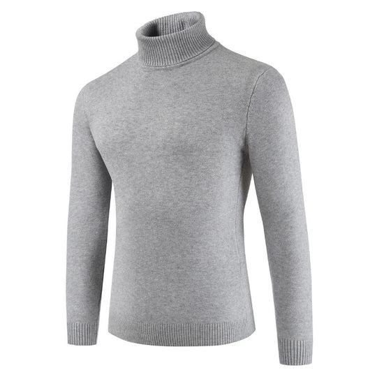 Damen Rollkragenpullover aus feiner Baumwollmischung Heidi-Mode